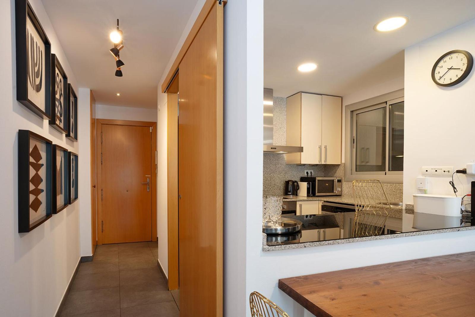 Modern Apartment Near Pl. Espana 巴塞罗那 外观 照片