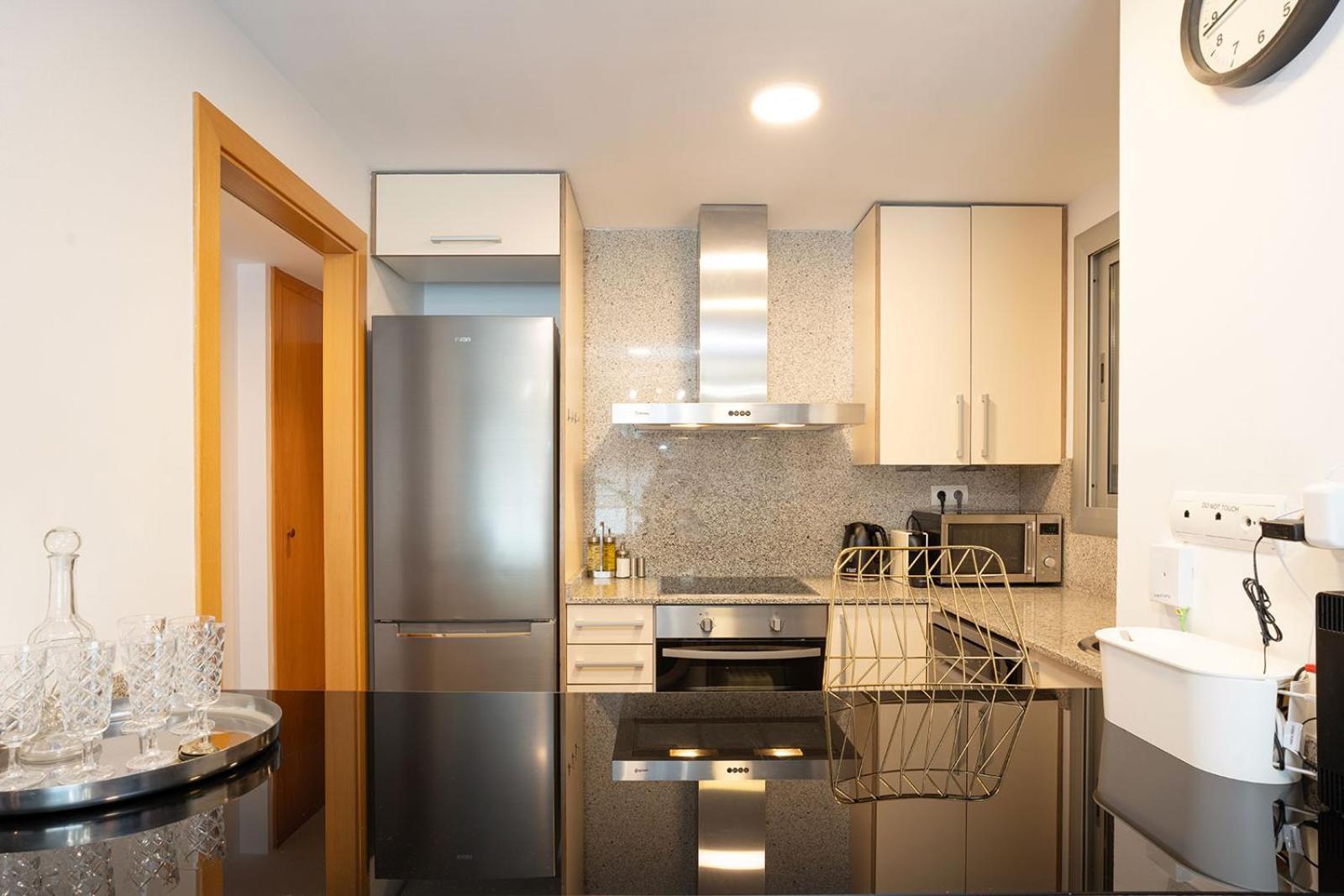 Modern Apartment Near Pl. Espana 巴塞罗那 外观 照片