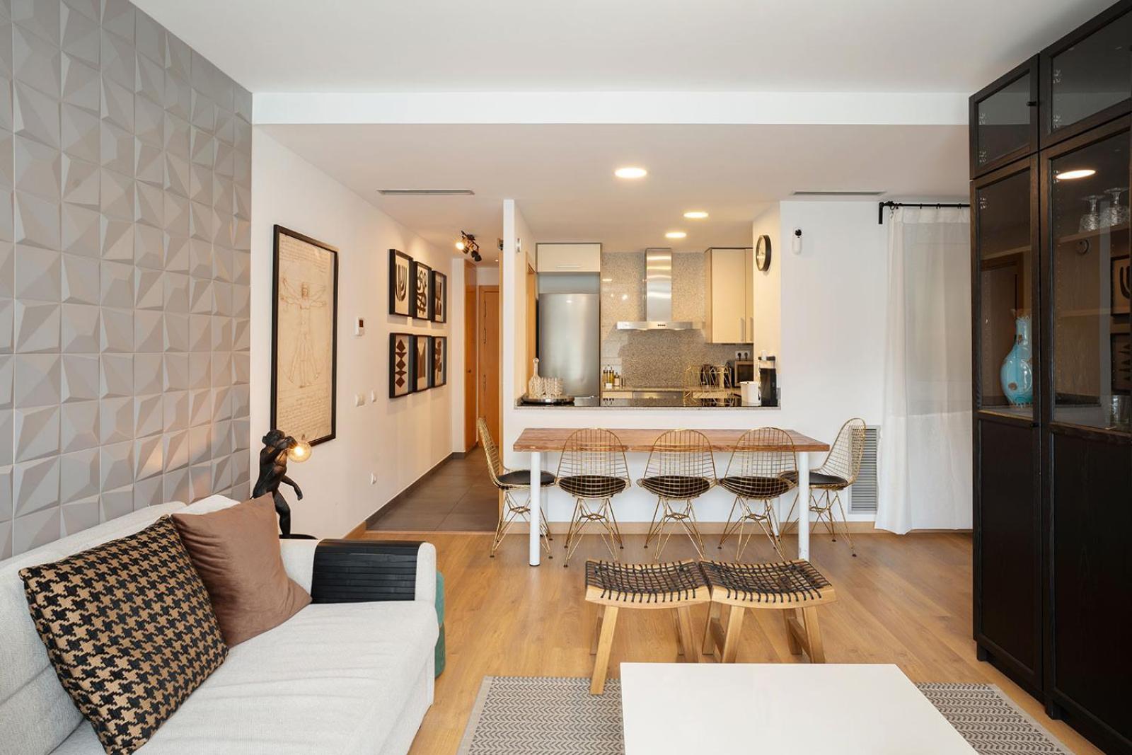 Modern Apartment Near Pl. Espana 巴塞罗那 外观 照片