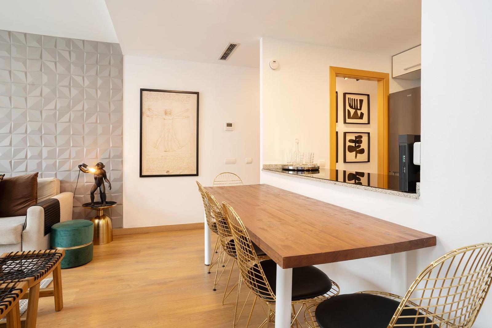Modern Apartment Near Pl. Espana 巴塞罗那 外观 照片