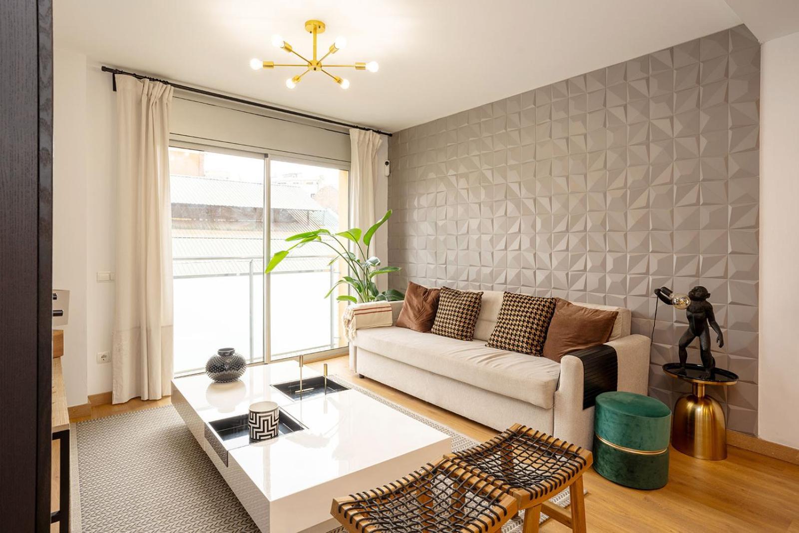 Modern Apartment Near Pl. Espana 巴塞罗那 外观 照片