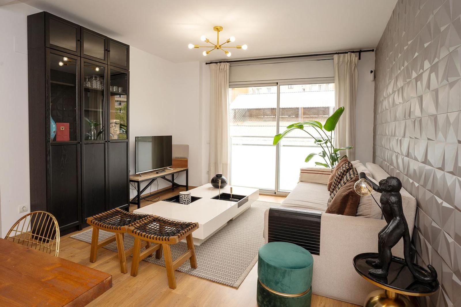 Modern Apartment Near Pl. Espana 巴塞罗那 外观 照片